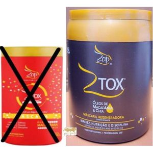 ZAP Ztox Mascara Regeneração Macadamia Oil & Chia  950g Nutrition