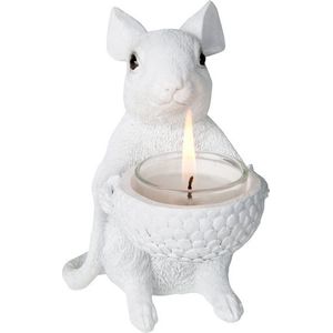 Kitchentrend Muis theelicht-Wit