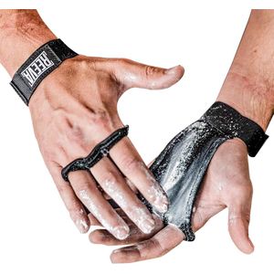 Reeva Kangaroo Grips - Maat XS - Crossfit Grips met een korte strap - Crossfit Handschoenen geschikt voor Powerlifting, Fitness en Bodybuilding - Crossfit Grips voor Heren en Dames