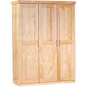 Peba Kleiderschrank 3 Türen, natur.