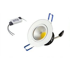 LED Inbouwspot - Warm wit Licht 2700K - 5W vervangt 45W- Aluminium Kantelbaar