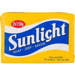Sunlight Huishoudzeep - 1 verpakking 2 stukken zeep à 150 gram