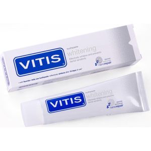 Vitis tandpasta whitening 75 ml 2 tubes