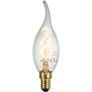LED Filament lamp kaars tip | 2W | Dimbaar | E14 | 2400K - Warm wit