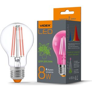 LED Filament kweeklamp | 300Lm | 8W | A60 | E27