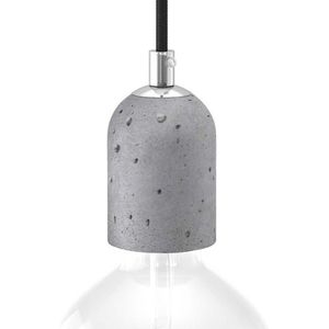 Lamphouder set | Lichtgrijs | Cement | E27 fitting