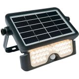 LED Bouwlamp op Solar | Bewegingssensor | 5 Watt | 4000K - Naturel wit