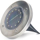Solar grondspot | Zon energie | 4 stuks | 1W | 6000K