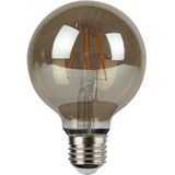 LED Filament Globe lamp smoked | 80mm | 6 Watt | Niet dimbaar | 2200K - Extra warm