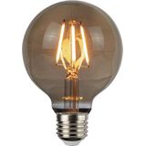 LED Filament Globe lamp smoked | 80mm | 6 Watt | Niet dimbaar | 2200K - Extra warm