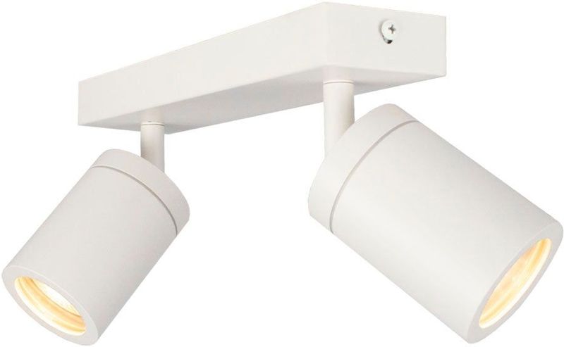 Badkamer plafondspot | dubbel | Wit | IP44 | GU10 fitting