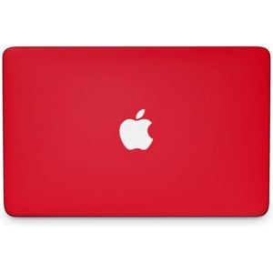 Macbook Air 13"" [2020 Met Apple M1 chip] Skin Mat Rood - 3M Sticker