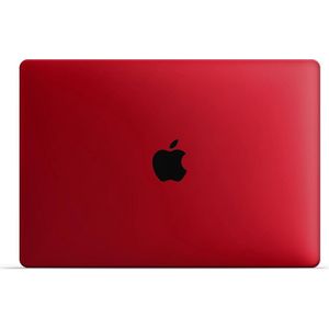 Macbook Air 13’’ [2018-2019] Skin Mat Rood - 3M Sticker