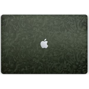 Macbook Pro 16’’ [2021 Met Apple M1 chip] Skin Camouflage Groen - 3M Sticker