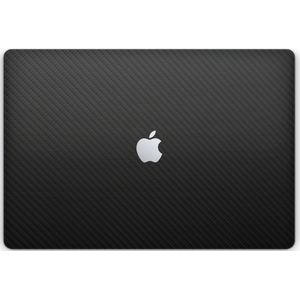 Macbook Pro 16’’ [2021 Met Apple M1 chip] Skin Carbon Zwart - 3M Sticker