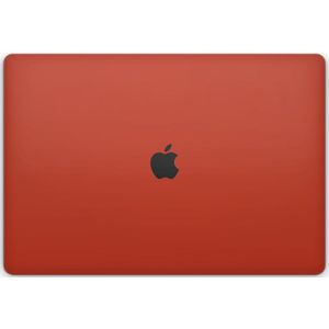 Macbook Pro 16’’ [2021 Met Apple M1 chip] Skin Mat Rood - 3M Sticker