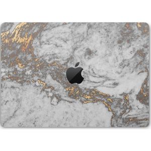 Macbook Pro 13’’ [2022 Met Apple M2 chip] Skin Marmer Grijs - 3M Sticker