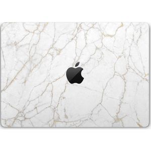 MacBook Pro 14"" [2021 Met Apple M1 chip] Skin Marmer Wit - 3M Sticker