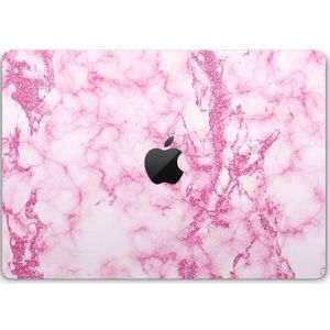 Macbook Air 13’’ [2020 Met Apple M1 chip] Skin Marmer Roze - 3M Sticker