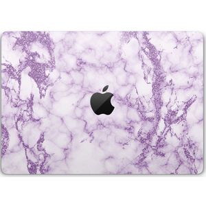 Macbook Pro 13’’ [2020 Met Apple M1 chip] Skin Marmer Paars - 3M Sticker