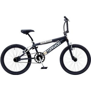 Bike Fun Tornado - BMX - 20 Inch - Unisex - Matzwart
