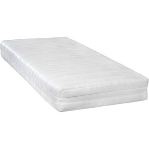 Rustmatrassen.nl - Queen - XL - Pocketvering - Matras - Traagschuim - Nasa - Afdeklaag - 70x190 x27 cm - Medium