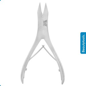 BeautyTools HEAVY-DUTY Nagelknipper - Nageltang met Dubbele Overbrenging voor Harde Teennagels en Kalknagels - Dubbele Scharniertang met 20 mm Recht Snijvlak - (NN-0058)