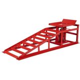 Oprijbrug met ingebouwde krik 2 ton (set)
