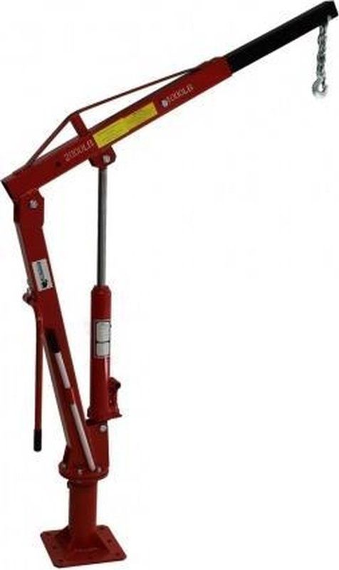 MAMMUTH - Aanhangwagenkraan - Professionele Uitvoering - Capaciteit 900 Kg - 360 Graden Draaibaar