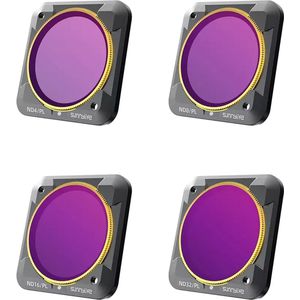 50CAL Actioncam camera lens filters set - geschikt voor DJI Action 2 - ND4/PL + ND8/PL + ND16/PL + ND32/PL