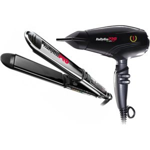 Föhn + Stijltang van Babyliss PRO