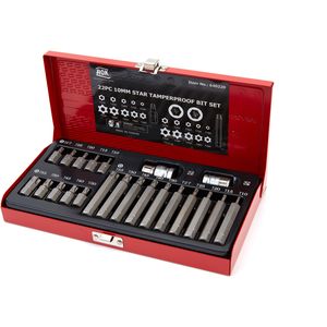 AOK 22-delige slagvaste PROFI TORX bitset