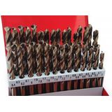 HSS Metaalborenset - 5% Cobalt - 6-10 mm - Geschikt voor RVS