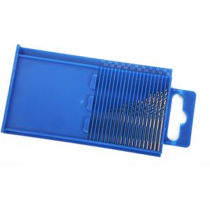 20-delige HSS borenset 0,3 - 1,6mm