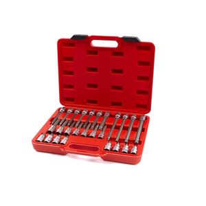 HBM PROFI 26-delige 1/2 Spline - veeltand doppenset