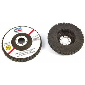 Polijstschijf - Schuurschijf - 125 mm - Fijn - Voor Haakse Slijper