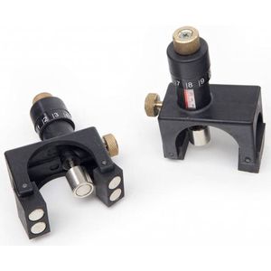 HBM - Messenstelset - Voor Vlak en Vandiktebank - Magnetisch - Houten Opbergbox