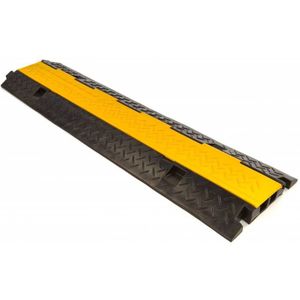 100 cm kabelbrug / kabelgoot met klep en 2 kanalen