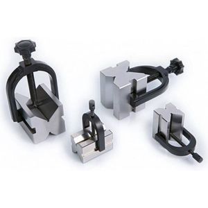 HBM V-Blokkenset met klem