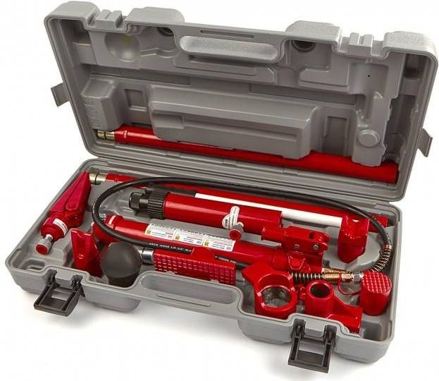 HBM - Uitdeukset - 10 Ton - Inclusief Pomp - Draagkoffer