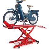 HBM 100 Motorheftafel - Rood - Staal - Ergonomisch Ontwerp