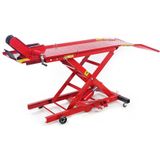 HBM 100 Motorheftafel - Rood - Staal - Ergonomisch Ontwerp