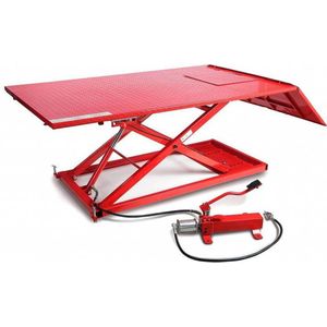 HBM - Quad / Trike Motorheftafel - Rood - 700 Kg - Professionele Uitvoering