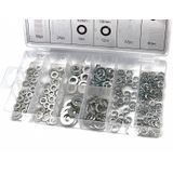 HBM - Sluitringen en Veerringen Assortiment - Transparant - 250 Delig