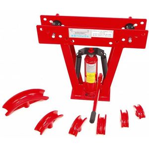 HBM - 16 Ton Pijpenbuiger - Hydraulische Machine - Staal - Inclusief Buigmallen