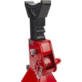 HBM - 6 Ton Assteunen - Set van 2 - Gietijzer - Verstelbare Hoogte 380-595 mm