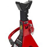 HBM - 6 Ton Assteunen - Set van 2 - Gietijzer - Verstelbare Hoogte 380-595 mm