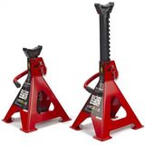 HBM - 6 Ton Assteunen - Set van 2 - Gietijzer - Verstelbare Hoogte 380-595 mm