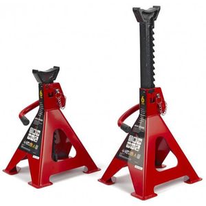 HBM Set Assteunen - 6 Ton - 2 Stuks - Hoogte 39,5-60,5 cm