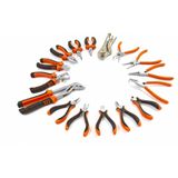 HBM - 16-delige Tangenset - FOAM Inlay - Voor HBM Gereedschapswagen